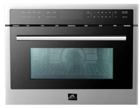 24 INCH FORNO FMWDR309324 Single Convention Wall Oven Microwave * New Open Box *