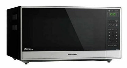 1.6 cu. ft. PANASONIC Microwave, NN-SN755S , Stainless Steel * New Open Box * 1250 Watt High power , 10 Power Levels, 14 Auto Cook Menus, Auto Defrost , Inverter Technology ,