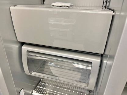 48 INCH KitchenAid KBSN708MPS Built In Side-by-Side Refrigerator NEW *  Open Box * 30 cu. ft.,  4 Shelves, Under-Shelf Prep Zone, FreshChill Drawer,  Extend Fresh Temp System, Auto Ice Maker,  Star-K , Stainless Steel Print Shield Finish