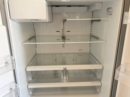 36 INCH Bosch 100 Series B36FD10ENS Freestanding French Door Bottom Mount Smart Refrigerator 26 Cu. Ft. Total, Ice Water Dispenser, Quick Ice Pro, Water Filter, Bottle Fill, Anti-Fingerprint, Sabbath Mode ENERGY STAR
