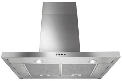 30 INCH Whirlpool WVW57UC0FS Wall Mount Range Hood Stainless new open box Stainless Steel 400 CFM Blower Inline Included