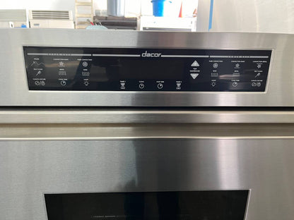 30 INCH DACOR Built In Double Wall Convection Oven Stainless Steel , Used condition