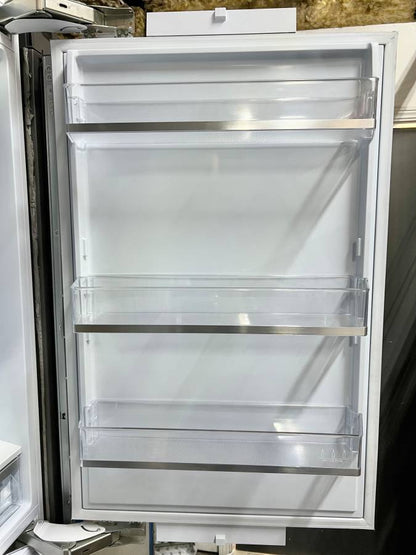 30 INCH Bertazzoni REF30BMBZPNV Panel Ready Built In Refrigerator * New Open Box * 84 Inch   Bottom Freezer , Ice Maker , Internal Water,  LED Touch, ADA Approved, Energy Star