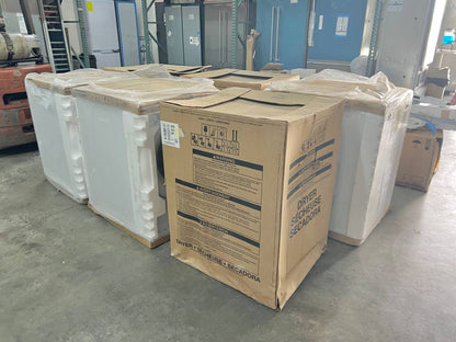 Whirlpool WFW560CHW Front Load Washer , WED560LHW Electric Dryer Set , Energy Star , Sanitize , Quick Wash , Easy Fit , ADA , New Open Box White