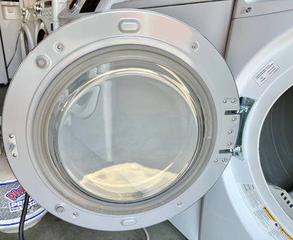 27 INCH LG Steam Dryer DLGX3371W  7.4 cu. ft. Gas Dryer White , Used Condition