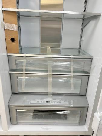 48 INCH GE Monogram ZISS480NNKSS Built-In Side by Side Refrigerator * New Open Box * Smart Counter Depth Built-In Side by Side Refrigerator  29.5 Cu. Ft. , Ice Maker, Stainless Steel .