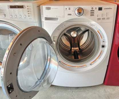 27 INCH Maytag Performance Series MHWE450WW Front-Load Washer White, Used Condition
