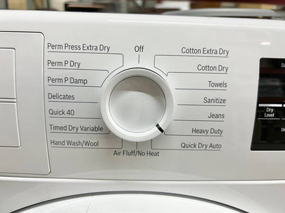 24 Inch Bosch Washer and Dryer Energy Star White Set New Open Box , Energy Star , ADA , Stackable, Washer Model : WGA14400UC  Dryer Model : WPA12100UC
