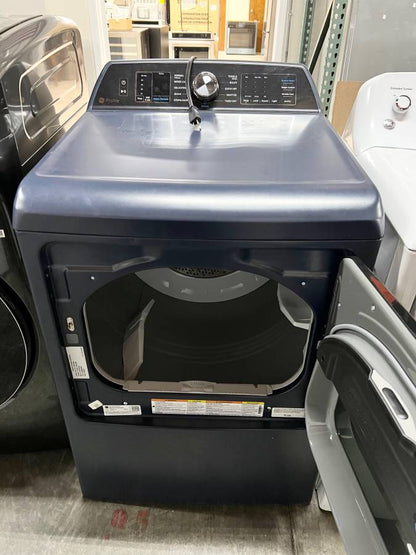 27 INCH GE Profile PTD90GBPT1RS Gas Dryer Sapphire Blue * New Open Box *