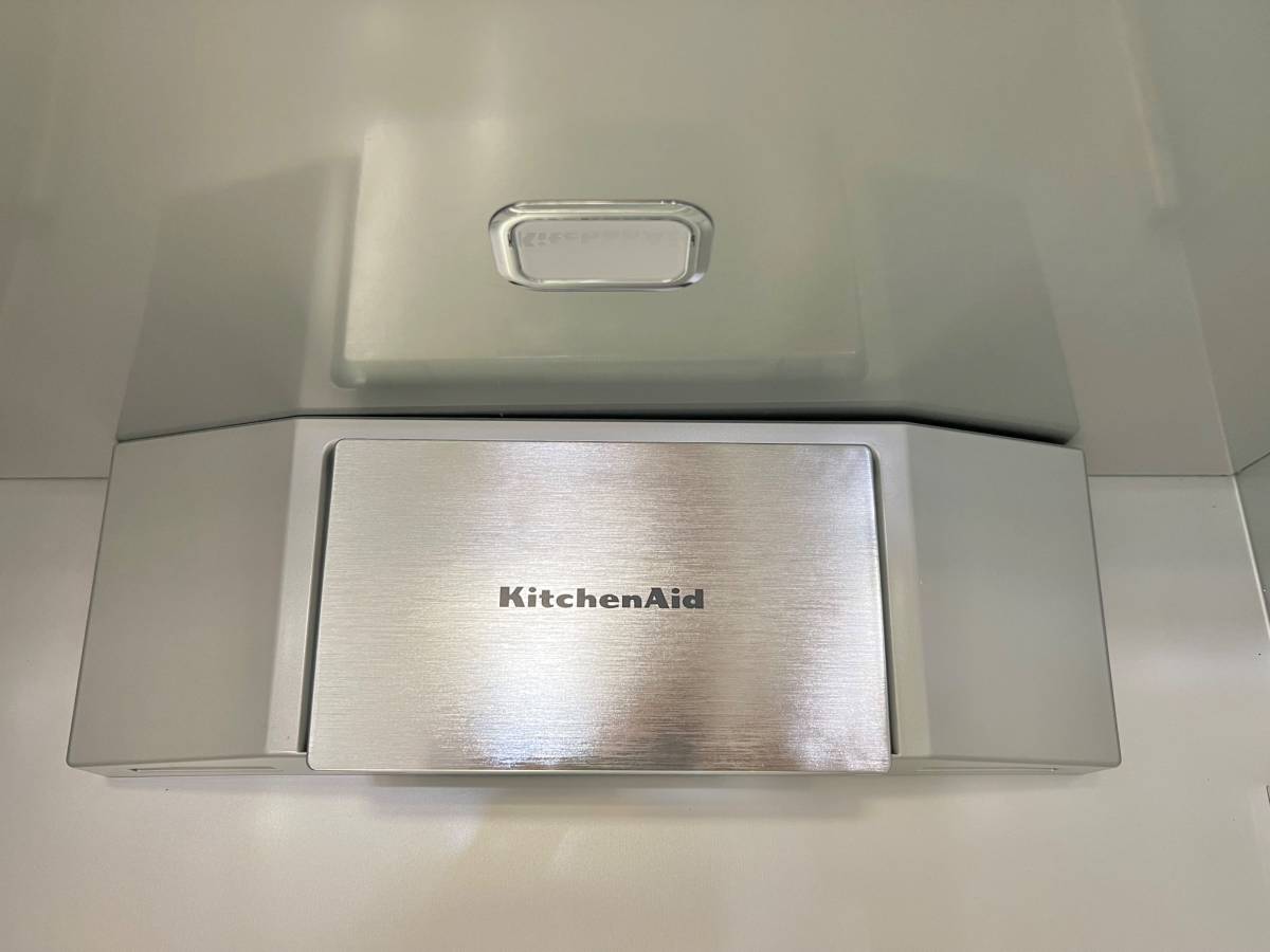 48 INCH KitchenAid KBSN708MPS Built In Side-by-Side Refrigerator NEW *  Open Box * 30 cu. ft.,  4 Shelves, Under-Shelf Prep Zone, FreshChill Drawer,  Extend Fresh Temp System, Auto Ice Maker,  Star-K , Stainless Steel Print Shield Finish