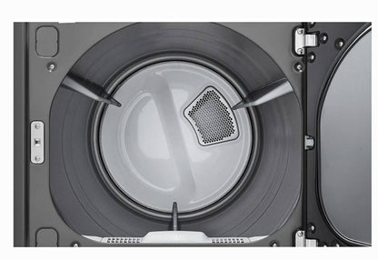 27 INCH LG  DLG6101M Ultra Large Gas Dryer with 7.3 cu ft Capacity, Rear Control Sensor Dry, Intelligent Electronic Knobs, Lo Decibel Energy Star * New Open Box *