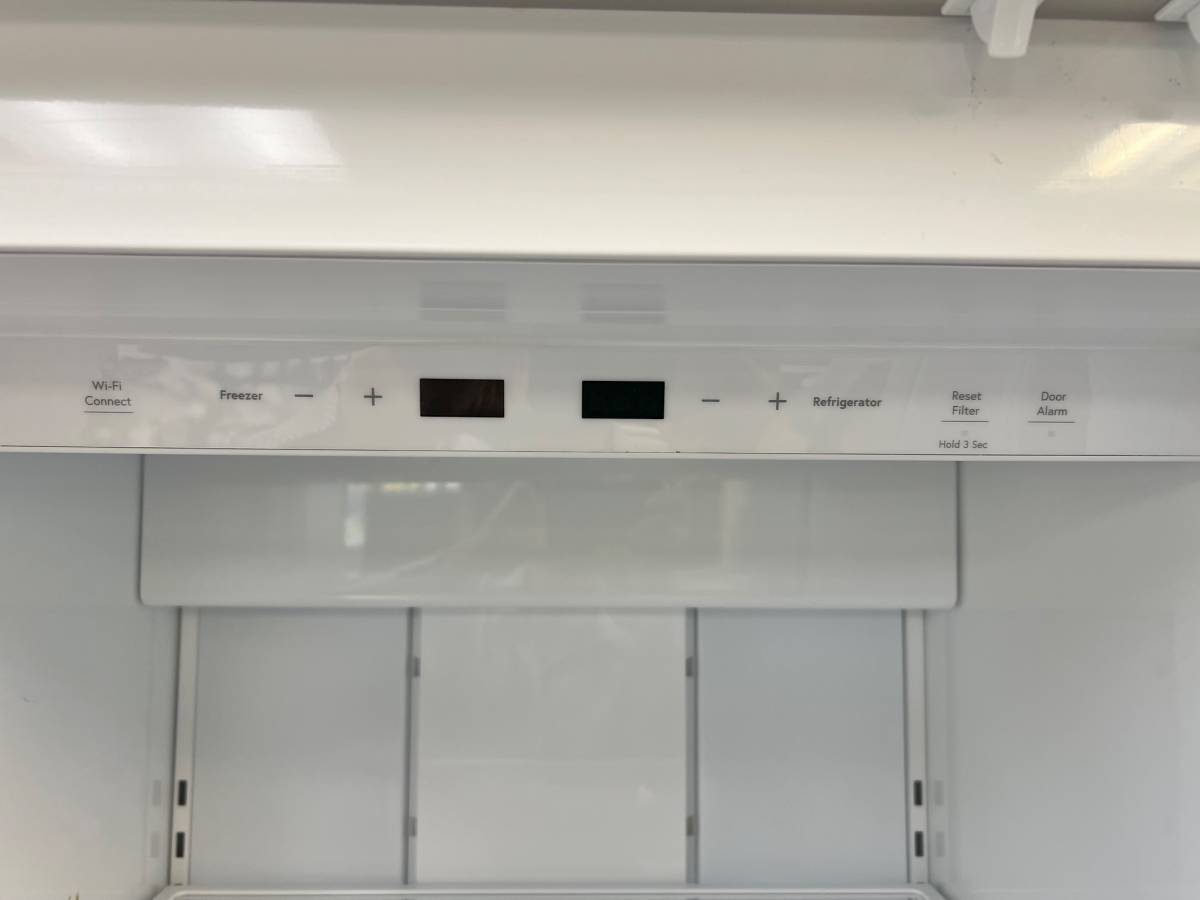 42 Inch GE Cafe CSB42WP2NKS1 Built-In Side by Side Refrigerator New * Open Box 25.2 Cu. Ft. , Showcase LED Lighting, WiFi Connect Technology, Large Door Bins, Ice Maker, CSA, UL Listed Sabbath Mode .