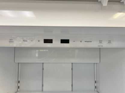 42 Inch GE Cafe CSB42WP2NKS1 Built-In Side by Side Refrigerator New * Open Box 25.2 Cu. Ft. , Showcase LED Lighting, WiFi Connect Technology, Large Door Bins, Ice Maker, CSA, UL Listed Sabbath Mode .