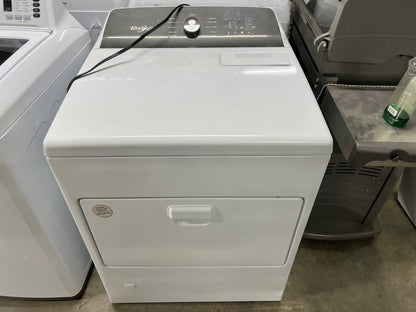 29 INCH Whirlpool WGD5010LW Gas Dryer 7.0 cu. * New Open Box * White Interior Light, 11 Dryer Programs, Moisture Sensing, Timed Dry, Wrinkle Shield, Air Only Cycle, Quick Dry, Static Reduce Option, End of Cycle Signal