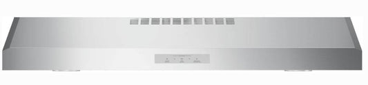 36 INCH GE Profile PVX7360SJSS Under Cabinet Smart Range Hood  4 Speed , 390 CFM , Glass Touch Controls ,LED,Chef Connect , Auto-off , Convertible ,  UL , HVI2100 ,Stainless Steel