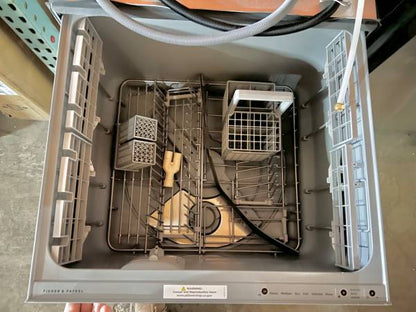 24 INCH Fisher & Paykel   DD24DTI9N Fully Integrated Panel Ready Double DishDrawer Dishwasher 14 Place Settings, 6 Wash Programs, Knock to Pause, Sanitize, 44 dBA Sound Level, Childlock, ENERGY STAR * New Open Box