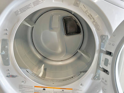 27 INCH Whirlpool Duet WGD72HEDW 7.4 cu. ft Gas Dryer  , White , Used Condition