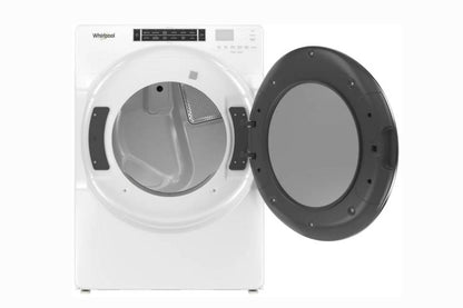 27 INCH Whirlpool WGD8620HW Gas Dryer 7.4 Cu. Ft. Steam * NEW * Open Box 37 Dry Cycles, Steam Refresh Cycle, Sanitize Cycle, Wrinkle Shield Plus Option, ADA Compliant, ENERGY STAR , White .