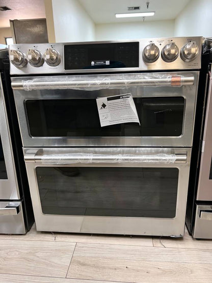 30 INCH GE Cafe CHS950P2M8S1 Induction Range AIR FRY Convection * New Open Box * Stainless Slide In Induction Electric Glasstop Range ,  Convection Oven , Air Fry , Steam Clean, Self Clean