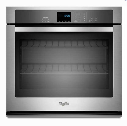 30 INCH Whirlpool WOS51EC0AS Single Wall Oven * New Open Box * Stainless Steel , Self Clean , 5 Cu FT , Under counter or Wall Mount  , 40 AMP , 3600 Watts