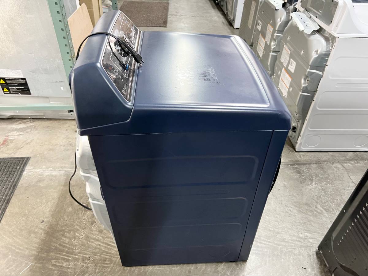 27 INCH GE Profile PTD90GBPT1RS Gas Dryer Sapphire Blue * New Open Box *
