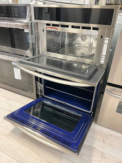 30 INCH LG WCEP6427F Microwave Wall Oven Combo * NEW OPEN BOX * Built In Smart Combination Wall Oven ,  6.4 Cu Ft , True Convection , AIR FRY , Thin Q ,  Backlift Touch Glass Controls , Infrared Heating ,  Speed Oven , Stainless Steel .