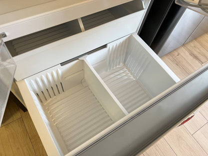 36 INCH Bosch 100 Series B36FD10ENS Freestanding French Door Bottom Mount Smart Refrigerator 26 Cu. Ft. Total, Ice Water Dispenser, Quick Ice Pro, Water Filter, Bottle Fill, Anti-Fingerprint, Sabbath Mode ENERGY STAR