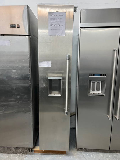 18 INCH Thermador Freedom  T18ID900LP Freezer Column External Water Ice Dispenser Soft Close  Drawers, Open Door Assist, Diamond Ice  TFT Control Panel, Panel Ready, Adjustable Shelves, Left-Swing Door Hinge , STAINLESS STEEL PANELS INCLUDED