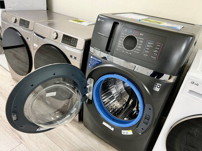 28 INCH GE Profile PFQ97HSPVDS Front Load Washer Dryer Combo * NEW ** 4.8 Cu Ft , Energy Star , Ventless Heat Pump Dryer, 110V outlet, ADA, Carbon Graphite.