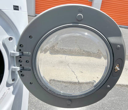27 INCH Samsung DVG45T6000W Gas Dryer 7.5 cu. ft. White Wrinkle Care * Used Condition *  Reversible Door , Vented , 10 Cycles , Sensor Dry , Smart Care, Remote Diagnosis , Front Controls ,