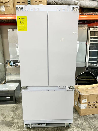 36 INCH Bertazzoni REF36FDBZPNV24 Panel Ready BUILT IN Refrigerator * New Open Box * Counter Depth Panel Ready French Door Style Refrigerator  LED Touch Dual Cooling , Water Dispenser ,  Ice Maker, Sabbath , ADA, Energy Star