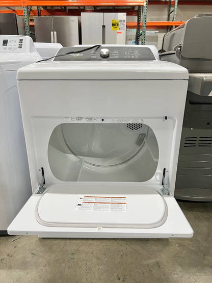 29 INCH Whirlpool WGD5010LW Gas Dryer 7.0 cu. * New Open Box * White Interior Light, 11 Dryer Programs, Moisture Sensing, Timed Dry, Wrinkle Shield, Air Only Cycle, Quick Dry, Static Reduce Option, End of Cycle Signal