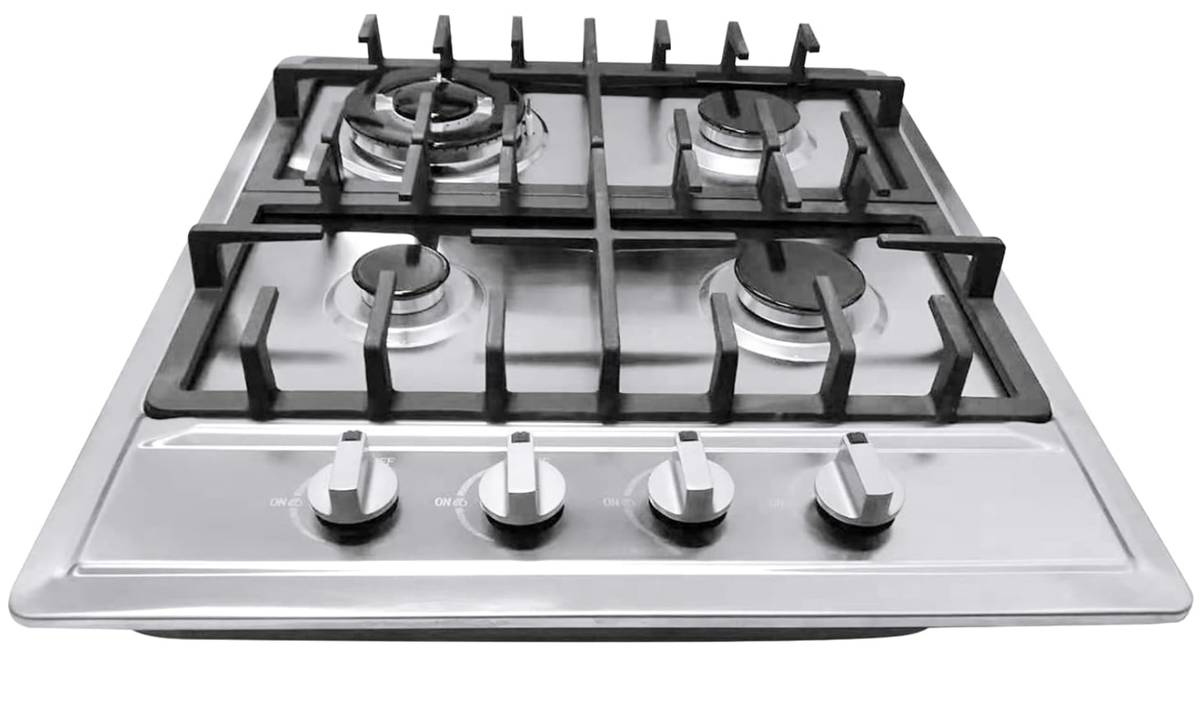 23 Inch 4 Burner Gas Cooktop Stainless Steel Built-In Gas Cooktop Gas * New Open Box * HG-HSYXF-2368