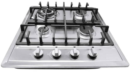 23 Inch 4 Burner Gas Cooktop Stainless Steel Built-In Gas Cooktop Gas * New Open Box * HG-HSYXF-2368