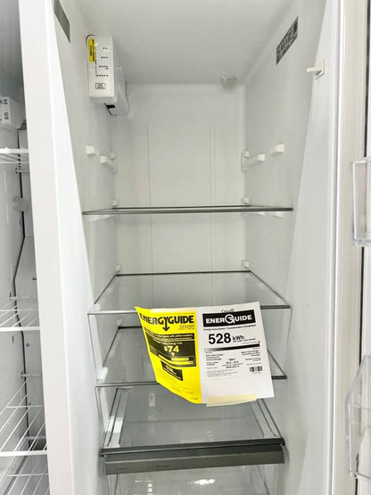 33 INCH Whirlpool WRS312SNHW Side by Side Refrigerator White * NEW *  Freestanding  21.72 Cu. Ft. , Adjustable Gallon Door Bins, LED Interior Lighting, Hidden Hinges, Frameless Glass Shelves,  Optional Icemaker, White .