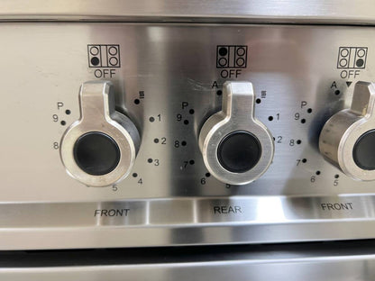 30 INCH Bertazzoni Professional PROF304INSXT Electric INDUCTION Range 4 Heating Zones, 4.6 cu. ft. ,  Pyrolytic Self Clean, Electric Broiler, Dual Convection Fans,  Smooth-Glide Telescopic Rack, Soft-Close Door, Food Probe Stainless Steel