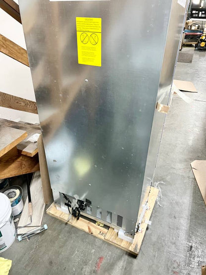 30 INCH GE Monogram ZIR301NPNII BUILT IN Panel Ready Column Refrigerator NEW * Open Box * Smart Refrigerator Panel Ready , 17.5 Cu Ft, AutoFill Pitcher , LED integrated Shelves , RetroFit Capability , Enhanced Shabbos Mode, Wi-Fi, Water Filtration
