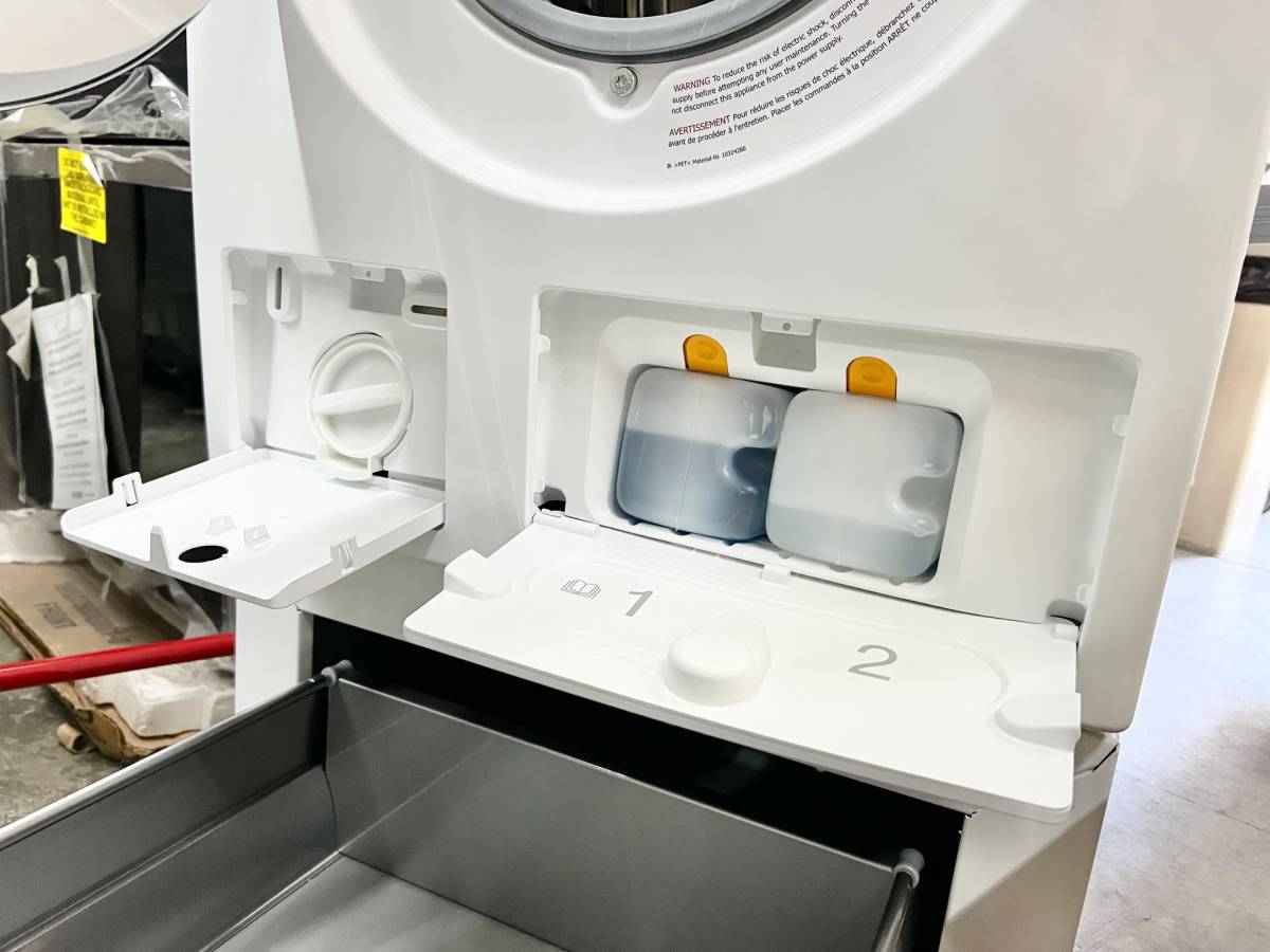 Miele  WXF660WCS 24 Inch Front Load Smart Washer with 2.26 Cu. Ft. Capacity, Honeycomb™ Drum, TwinDos Automatic Detergent Dispensing, Direct Sensor User Interface, WiFiConn@ct, Add Laundry, Sanitize, and SoftSteam Option