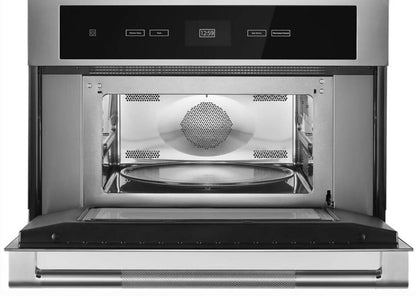 30 INCH JennAir RISE JMC2430LL Built-In Microwave Oven Convection * New Open Box 1.4 Cu Ft , Convection , Add 30 Seconds, Beverage , Defrost , Pizza, Popcorn , Reheat , Keep Warm , Soften / Melt Cycle , Sabbath Mode , UL Certified , Stainless Steel .