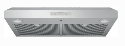 30 INCH GE Profile PVX7300SJSS Under Cabinet Range Hood New Open Box * Stainless Steel  , 390 CFM Blower Included Inside , LED , Convertible , 4 Speed ,