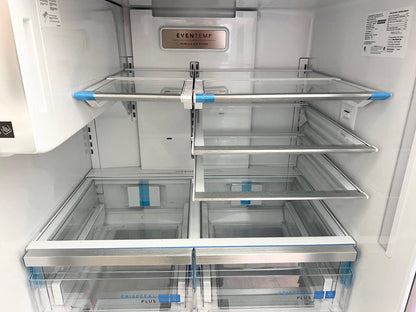 36 INCH Frigidaire GRFS2853AFA French Door Refrigerator * New Open Box 27.8 CU Ft , Gallon Door Bins, Crispers , Dual Ice Maker , PurePour Water Filter ,  PureAir Ultra II Air Filter , Energy Star Certified , Stainless Steel .