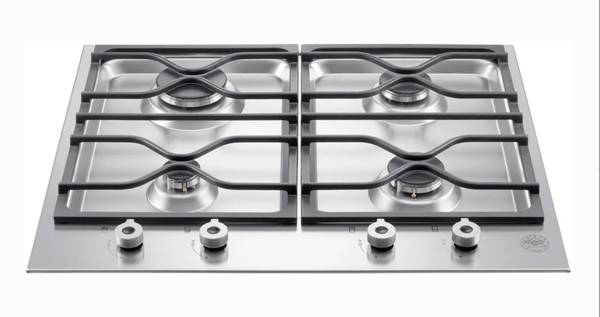 24 INCH Bertazzoni Professional Series PM24400X Gas Cooktop * New Open Box * Stainless Steel