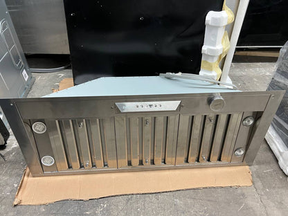 38 INCH Zephyr AK8300ASX Cabinet Insert Range Hood , 600 to 1000 CFM * New Open Box * Stainless Steel