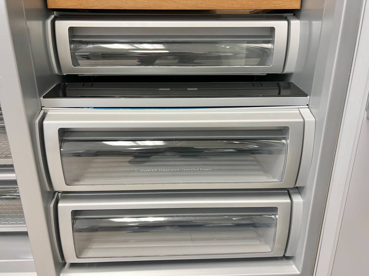 48 INCH KitchenAid KBSN708MPS Built In Side-by-Side Refrigerator NEW *  Open Box * 30 cu. ft.,  4 Shelves, Under-Shelf Prep Zone, FreshChill Drawer,  Extend Fresh Temp System, Auto Ice Maker,  Star-K , Stainless Steel Print Shield Finish
