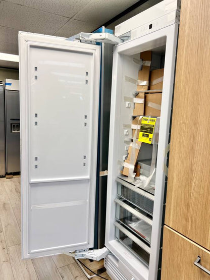 24 Inch GE Monogram ZIF241NPNII Panel Ready Column Smart Freezer * New Open Box 12.5 Cu. Ft.,&nbsp; Retrofit Capability, Adjustable Door Bins, Spill Resistant Shelves,  LED Lighting, Enhanced Shabbos Mode Capable,  WiFi and Water Filtration .