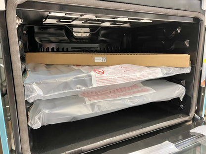 30 Inch GE Cafe CTD70DP2NS1 Double Wall Convection Oven * New Open Box *  10 Cu. Ft. ,  True European Convection Oven, Self-Clean,  Steam Clean Option, Hot-Air Frying, Keep Warm,  Proof, Precision Cooking Modes, UL Listed .