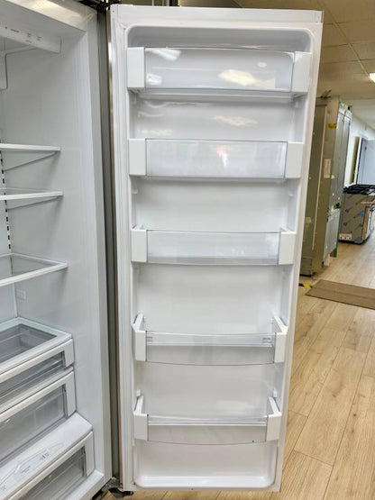 42 Inch GE Cafe CSB42WP2NKS1 Built-In Side by Side Refrigerator New * Open Box 25.2 Cu. Ft. , Showcase LED Lighting, WiFi Connect Technology, Large Door Bins, Ice Maker, CSA, UL Listed Sabbath Mode .