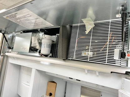 48 INCH GE Monogram ZISS480NNKSS Built-In Side by Side Refrigerator * New Open Box * Smart Counter Depth Built-In Side by Side Refrigerator  29.5 Cu. Ft. , Ice Maker, Stainless Steel .