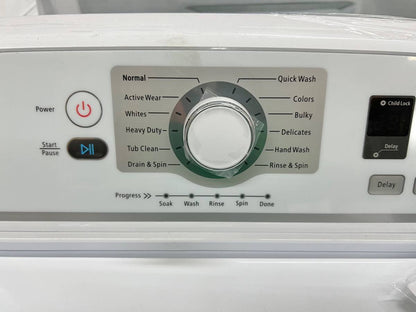 27 INCH Insignia 4.1 Cu. Ft. High Efficiency Top Load Washer White New * Open Box * 4.1 Cu Ft 11 Washing Programs Child Lock Delay Start  Eco Warm Cold Hot High Efficiency Energy Star