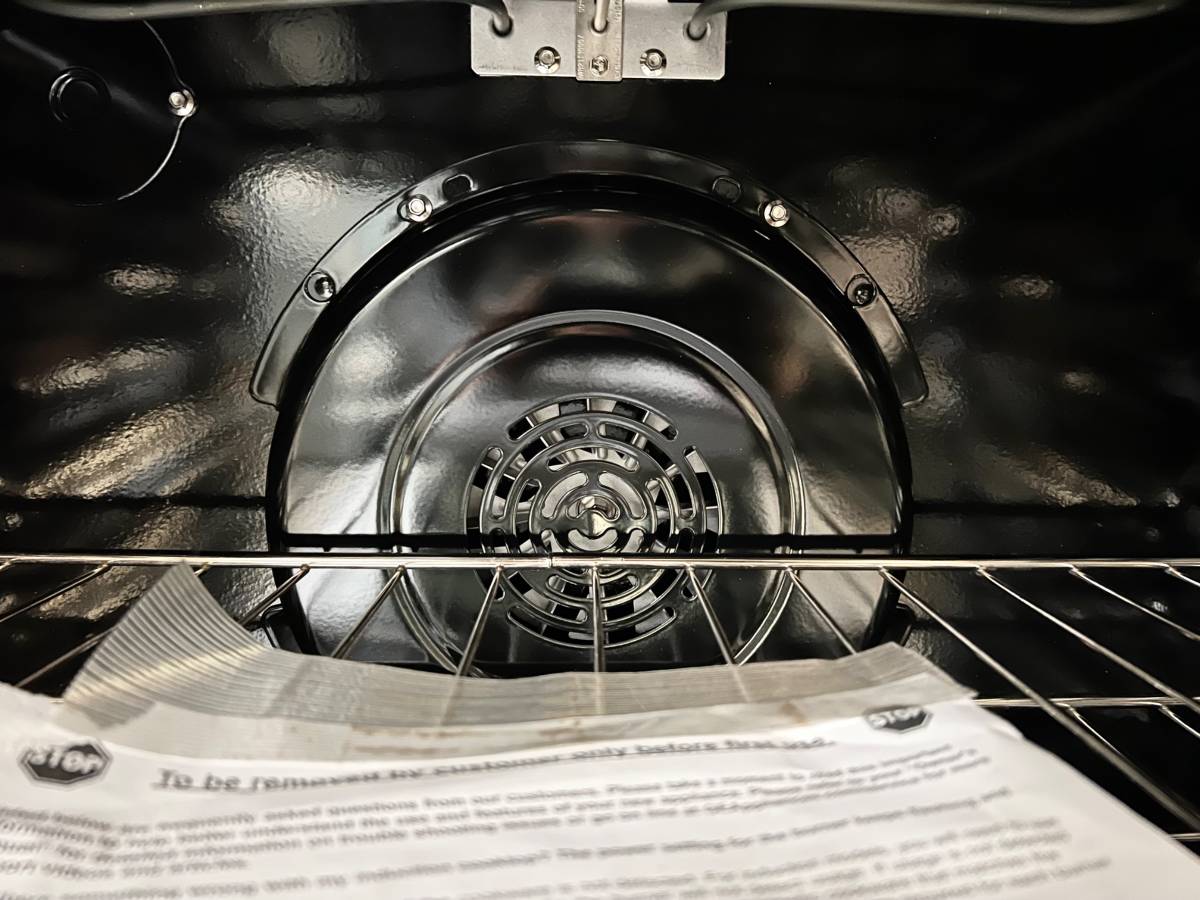 30 Inch GE Profile PSS93YP9FS Slide-In Electric Range New Open Box * 5.3 Cu Ft True Convection Oven , Storage Drawer ,  100 Warming Zone , Steam Clean , Wi-Fi ,  Adjustable Oven Racks ,  Fingerprint Resistant Stainless Steel .